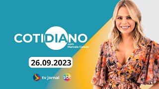 COTIDIANO AO VIVO 26092023 [upl. by Idorb133]