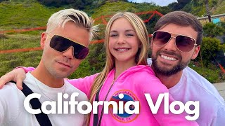 CALIFORNIA VACATION VLOG Malibu Beach Birthday Celebrations Aviator Nation Disneyland amp More [upl. by Anitsugua]