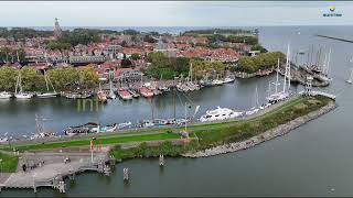 Enkhuizen The Netherlands by Drone Part two 4K [upl. by Salisbury]