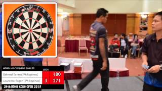 Hong Kong Darts Open 2013 Henry Ho Cup Men’s Singles Final [upl. by Nollahs]