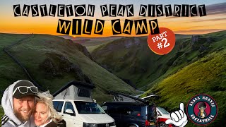 Castleton Speedwell Cavern Tour VW Campervan Wild Camp Out [upl. by Ydnagrub]