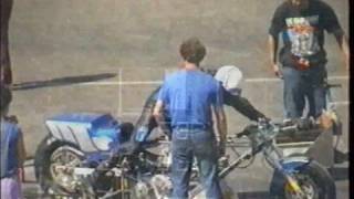 Drag Racing 1994  Super Twin Top Fuel quarter finals Nitrolympix Hockenheim [upl. by Ativla]