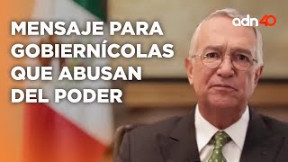 Mensaje de Ricardo B Salinas a los gobiernícolas que abusan del poder [upl. by Curnin]