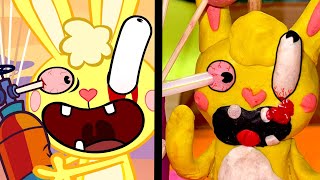 Hppy Tree Friends  A to Zoo Part2 Plasticine Parody [upl. by Humphrey]