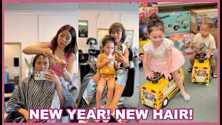 NEW YEAR NEW HAIR BONDING WITH PINSANS ❤️  rhazevlogs [upl. by Zandt484]