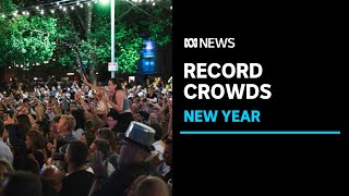 Tasmanian New Years Eve celebrations attract record crowds  ABC NEWS [upl. by Aisena]