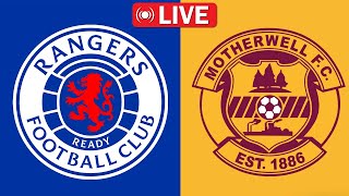 Rangers 21 Motherwell Live Stream HD  Scottish Premiership [upl. by Behlke]