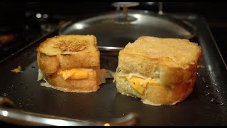 The BEST Vegan Grilled Cheese [upl. by Anined987]