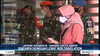 Pemeriksaan Dokumen Persyaratan di Bandara Soetta Bisa Lewat Aplikasi [upl. by Lavinie798]