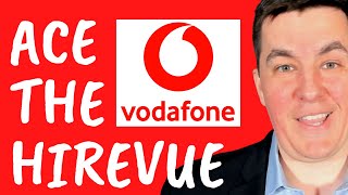 Vodafone HireVue interview Indepth strategy questions and answers [upl. by Adnilak]