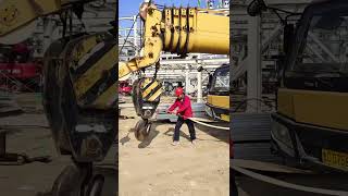 Try to connect two heavy duty excavator machine [upl. by Allebara]