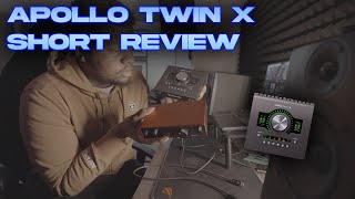 Apollo Twin X  Short Review [upl. by Oeflein421]