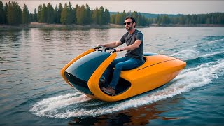 12 INCREDIBLE WATER VEHICLES THAT WILL BLOW YOUR MIND [upl. by Artenahs]