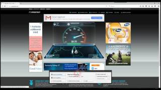 Technicolor TC7200 modem speed test 60Mbps net on desktop pc [upl. by Ahsiened]