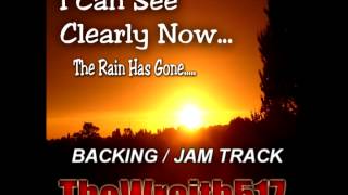 I Can See Clearly Now The Rain Has Gone Backing Jam Track [upl. by Megen]