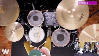 Indescribable  Worship Circle Laura Story  Drum Tutorial [upl. by Aibat]