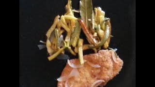 Receta 21 Calabacines y pechuga de pollo en escabeche Carpione [upl. by Netsua347]