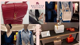 Luxury shopping at Bicester VillageYSL VALENTINO [upl. by Manard3]