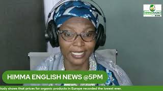 HIMMA ENGLISH NEWS 5PM  THURSDAY 17 10 2024 WITH NUNENBA AGABUS ERIDAN [upl. by Chong]