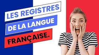 Les 3 registres de langue en français  familier courant et soutenu avec exemples [upl. by Nessie363]