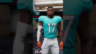 Madden 22  Jaylen Waddle New Face Scan Update 201 Short shorts [upl. by Airotkciv]