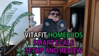 Vitafit Homebuds Smart Scale Unboxing and Review fitness weightloss weightlossjourney gym [upl. by Sivolc]