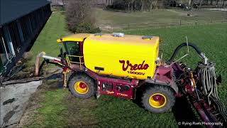 Mest injecteren  Slurry injection  Gülle Ausbringen  Vredo  VT3936  Mestseizoen  Gülle fahren [upl. by Resor]