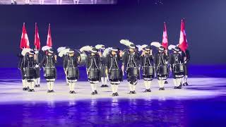 TOP SECRET DRUM CORPS Royal Nova Scotia Tattoo 2023 [upl. by Eimmas]