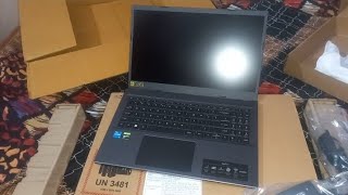 Acer aspire 7 i5 12th gen 12450H gtx 1650 2023 model unboxing [upl. by Haimorej]