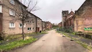 Derelict Flats In Montgomerie Street Port Glasgow [upl. by Sopher]