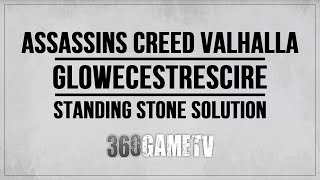 Assassins Creed Valhalla Glowecestrescire Standing Stone Solution  Devils Quoits Standing Stone [upl. by Margarethe855]