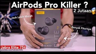 Pesaing Berat AirPods Pro  Jabra Elite 75T Review Indonesia by iTechlife [upl. by Myrlene644]