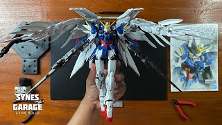 Wing Gundam Zero EW “VerKa” MG 1100  ASMR BUILD  GundamWing Endless Waltz [upl. by Annaigroeg833]