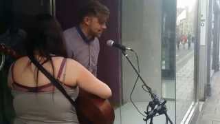 Random Guy Joins In with Busker AMAZING [upl. by Sivatnod]