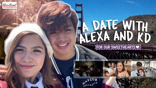 A DATE WITH ALEXA AND KD  Alexa Ilacad [upl. by Laius]