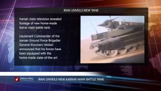 Iranian state television revealed footage of new Karrar main battle tank [upl. by Ruffina]