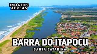 Barra do Itapocu em Araquari em Santa Catarina  Imagens Aéreas de Drone 2023  4K [upl. by Michael510]