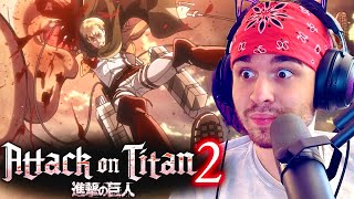 ADVANCE ⚔️💪  Attack On Titan 2x11 FIRST TIME REACTION [upl. by Griffith]