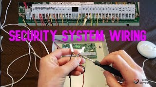 DSC Security alarm system wiring walkthrough and explanation of panel and devices [upl. by Oemor417]