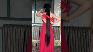 Long Hair stylehairfasion hairstyle longhair shortvideo [upl. by Lenox]