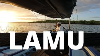 Sunset Tour in Lamu Kenya with Daw  Night Walking Tour lamuisland lamu mombasa [upl. by Naitsyrk]