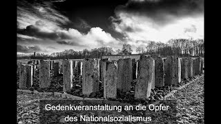 Gedenkveranstaltung an die Opfer des Nationalsozialismus [upl. by Lucian]