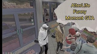 GTA V ALTERLIFE BEST FUNNY MOMENT part 1DESHAN SANDRA TANTETANTE [upl. by Analram603]