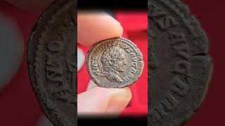 Caracalla Denarius 213 AD [upl. by Vahe]