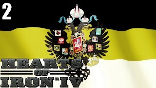 HOI4 Kaiserreich The Tsars Russian Empire 2 [upl. by Nirred]