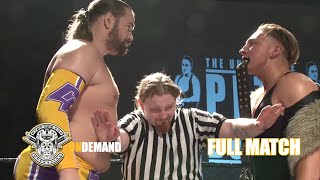 FREE MATCH Pete Dunne Butch vs Chris Hero  Invasion of the Bodyslams Galway [upl. by Dellora68]