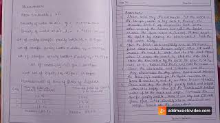 To determine the coefficient of viscosity of the given liquid using Ostwald viscometer [upl. by Jelle]