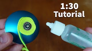 How to Lube Your YoYo Bearing 130 Tutorial [upl. by Tsenrae]