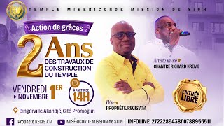 CULTE DACTION DE GRACES DU VENDREDI 1ER NOVEMBRE 2024 I THEME  ABONDEZ EN ACTIONS DE GRACES [upl. by Cantlon]