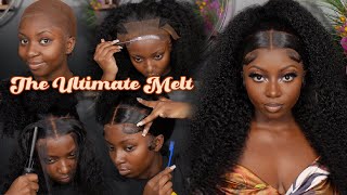 EASY amp VERY DETAILED Bald Cap Method  Frontal Wig Install FOR BEGINNERS  Step By Step  West Kiss [upl. by Alikam]